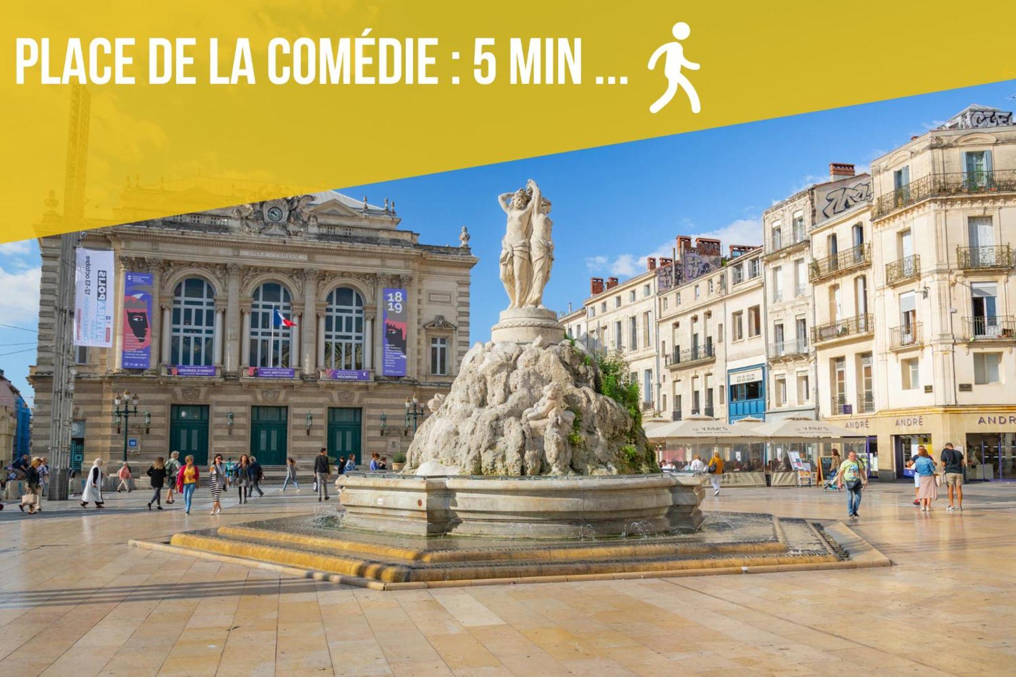 Le Chapeau Rouge - Centre Historique - Corum - Tramway - Climatisation مونبيلييه المظهر الخارجي الصورة